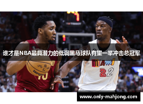 谁才是NBA最具潜力的低调黑马球队有望一举冲击总冠军